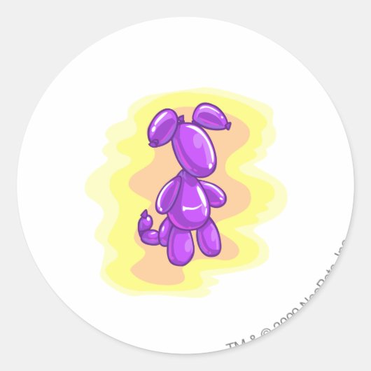 誕生日ブルマロ ラウンドシール (正面)