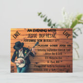 誕生日ブルース招待状 招待状 (スタンド正面)