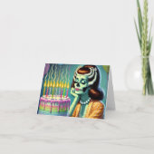 誕生日ブルース カード (正面)