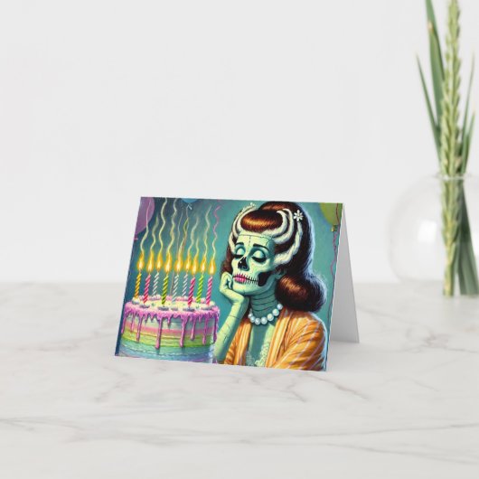 誕生日ブルース カード (正面)