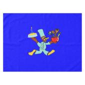 誕生日ブルーテーブルクロス テーブルクロス (正面(横))