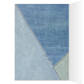 誕生日ブルーデニムハート (内側 (左))