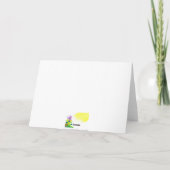 誕生日ブーケ カード (裏面)