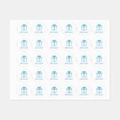 誕生日プランナー/オーガナイザーのシール/ ラベル (シート)