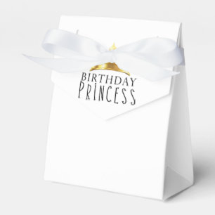 誕生日プリンセス金ゴールドクラウンティアラスウィート16パーティー フェイバーボックス