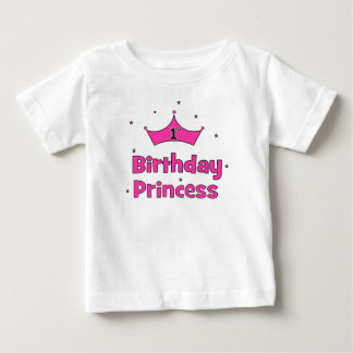 誕生日プリンセス ベビーTシャツ