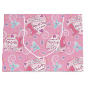 誕生日プリンセス ラージペーパーバッグ (正面)