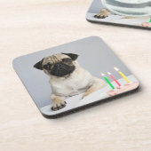 誕生日プリン コースター (左側)