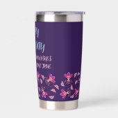 誕生日プレゼントお母さん、パパ、妹、息子、友人 保温保冷タンブラー (左面)