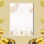 誕生日プレゼントのグリーティングカード カード