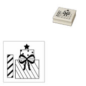 誕生日プレゼントアートスタンプ ラバースタンプ (押印)