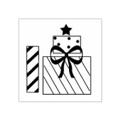 誕生日プレゼントアートスタンプ ラバースタンプ (インプリント)