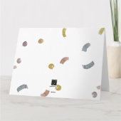 誕生日プレゼントカード カード (裏面)