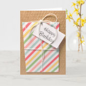 誕生日プレゼントカード カード (黄色い花)