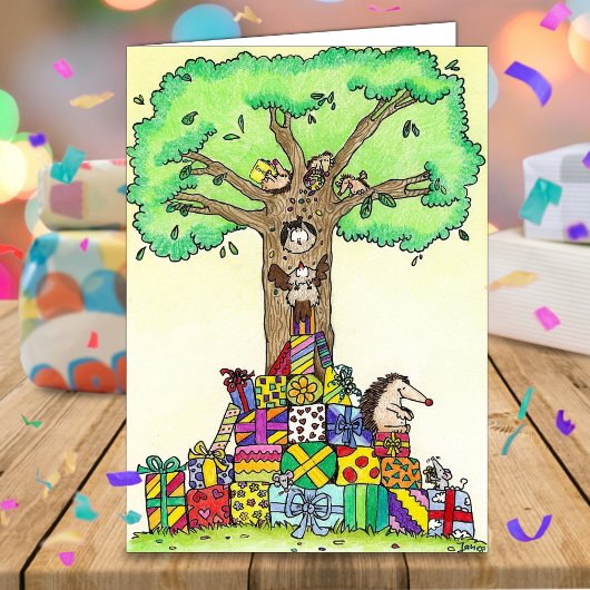 誕生日プレゼントグリーティングカードbyニコールジャネス カード