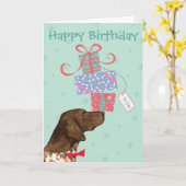 誕生日プレゼントドイツ短焦点ポインタ カード (黄色い花)