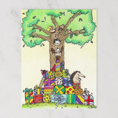 誕生日プレゼントハガキbyニコールジャネス ポストカード