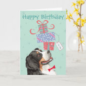 誕生日プレゼントバーナーカード カード (黄色い花)