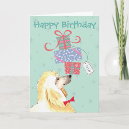 誕生日プレゼントプードル カード