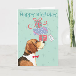 誕生日プレゼントベーグル カード