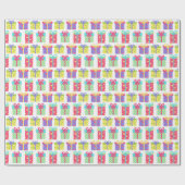 誕生日プレゼント包装紙 ラッピングペーパー (フラット)