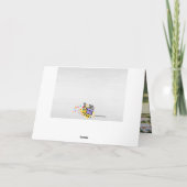 誕生日プレゼント(オプションの写真)カード カード (裏面)