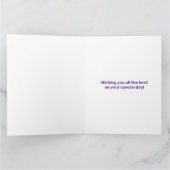 誕生日プレゼント、ギフトボックス、ハッピーバースデーカード カード (内部)