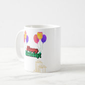 誕生日プレゼント コーヒーマグカップ (正面左)
