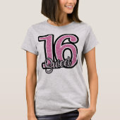 誕生日プレゼント スイート16 Tシャツ (正面)