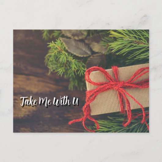 誕生日プレゼント ポストカード (正面)