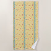 誕生日プレゼント | 日向に生きろ ビーチタオル (正面)