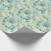 誕生日プレゼント | 海の水は全てを癒す ラッピングペーパー (角)