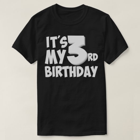 誕生日プレゼント Tシャツ (デザイン正面)