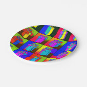 誕生日プレート付ギフトデザイン ペーパープレート (アングル)