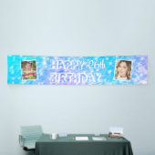 誕生日プールパーティービーチパーティーカスタム2 横断幕 (トレードショー)