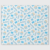 誕生日ヘッジホグ ラッピングペーパー (フラット)