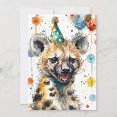 誕生日ヘナ 招待状 (正面)