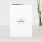 誕生日ヘリングセイロートオンプレイド カード (裏面)