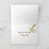 誕生日ヘレフォードカウサングラス カード (内部)