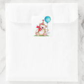 誕生日ベア スクエアシール (バッグ)