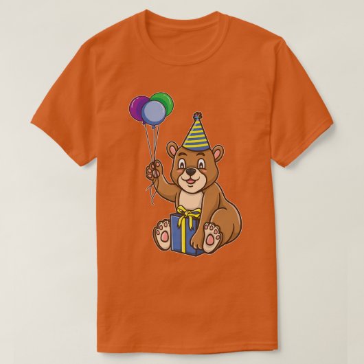 誕生日ベア・フォー・ベア・ラバー・プレミアム Tシャツ (デザイン正面)