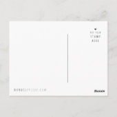 誕生日ベア ポストカード (裏面)