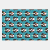 誕生日ベルネーズマウンテンドッグ ラッピングペーパーシート (正面2)