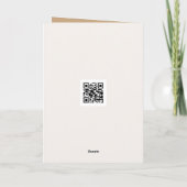 誕生日ペルシャ猫ユーモア カード (裏面)