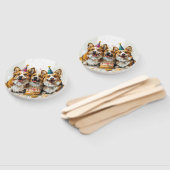 誕生日ペンブロークウェルシュコーギードッグ ハンドファン (組立なし)