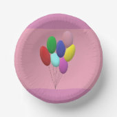 誕生日ペーパーボウル (女の子) ペーパーボウル (正面)