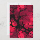 誕生日ホラーハローウィンパーティ 招待状 (裏面)