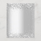 誕生日ホワイトシルバーグリッター予算 チラシ (裏面)