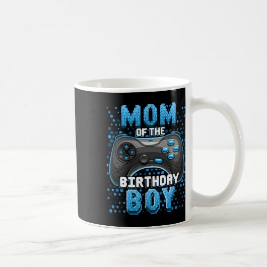 誕生日ボーイのマッチングビデオゲーマー誕生 コーヒーマグカップ (右)