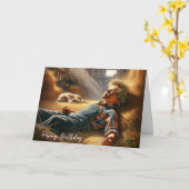 誕生日ボーイインバーンヘイロフト カード (黄色い花)